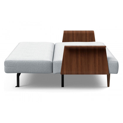 Innovation Living Recast Plus Sofa Bed Dark Styletto with Arms - 583 Argus Gray