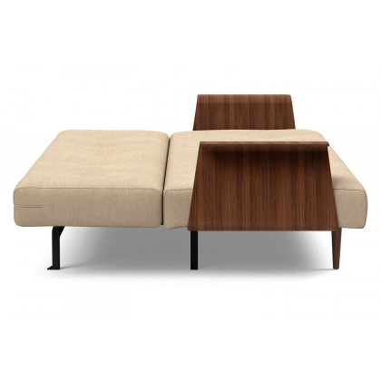 Innovation Living Recast Plus Sofa Bed Dark Styletto with Arms - 587 Phobos Mocha
