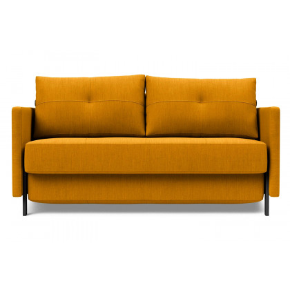 Innovation Living Cubed Full Size Sofa Bed with Arms - 507 Elegance Burned Curry