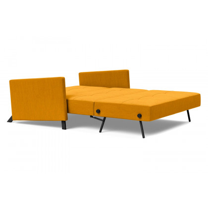 Innovation Living Cubed Full Size Sofa Bed with Arms - 507 Elegance Burned Curry