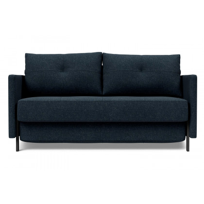Innovation Living Cubed Full Size Sofa Bed with Arms - 515 Nist Blue