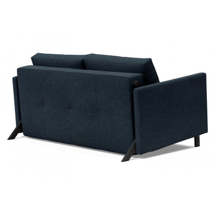 Innovation Living Cubed Full Size Sofa Bed with Arms - 515 Nist Blue