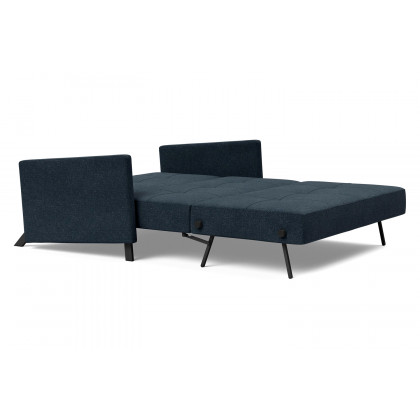 Innovation Living Cubed Full Size Sofa Bed with Arms - 515 Nist Blue