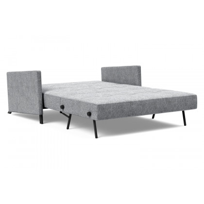 Innovation Living Cubed Full Size Sofa Bed with Arms - 565 Twist Granite