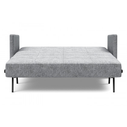 Innovation Living Cubed Full Size Sofa Bed with Arms - 565 Twist Granite