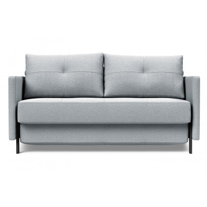 Innovation Living Cubed Full Size Sofa Bed with Arms - 583 Argus Gray