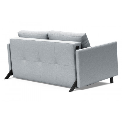 Innovation Living Cubed Full Size Sofa Bed with Arms - 583 Argus Gray