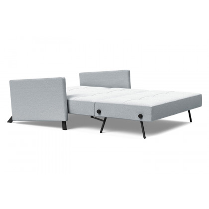 Innovation Living Cubed Full Size Sofa Bed with Arms - 583 Argus Gray