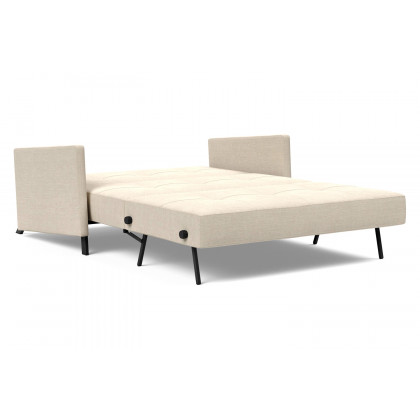 Innovation Living Cubed Full Size Sofa Bed with Arms - 586 Phobos Latte