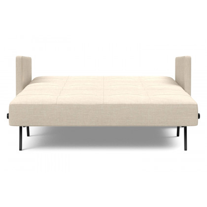 Innovation Living Cubed Full Size Sofa Bed with Arms - 586 Phobos Latte