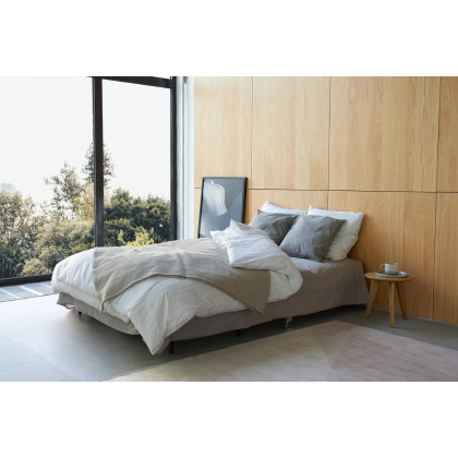 Innovation Living Cubed Full Size Sofa Bed with Chrome legs - 506 Elegance Paprika