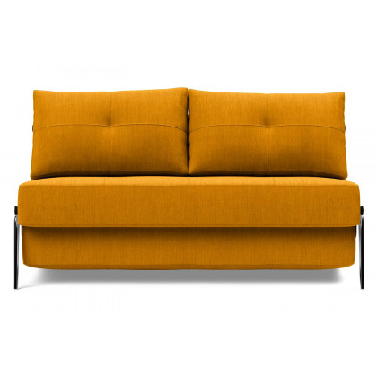 Innovation Living Cubed Full Size Sofa Bed with Alu Legs - 507 Elegance Burned Curry