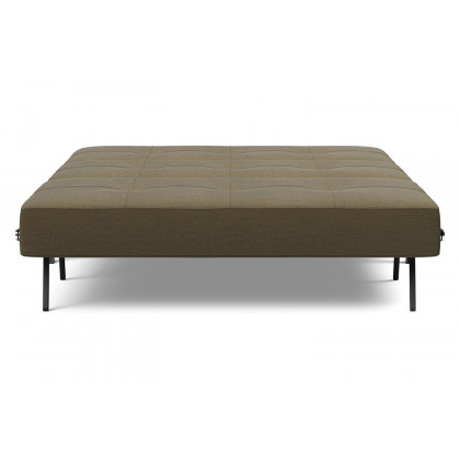 Innovation Living Cubed Full Size Sofa Bed with Chrome legs - 575 Vivus Dusty Olive