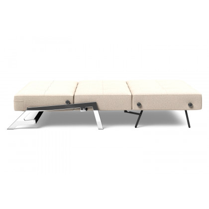 Innovation Living Cubed Full Size Sofa Bed with Chrome legs - 584 Argus Natural