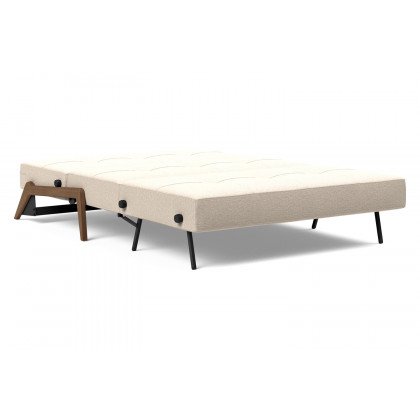 Innovation Living Cubed Full Size Sofa Bed with Dark Wood Legs - 584 Argus Natural