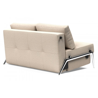 Innovation Living Cubed Full Size Sofa Bed with Alu Legs - 584 Argus Natural