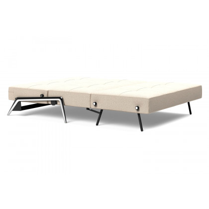 Innovation Living Cubed Full Size Sofa Bed with Alu Legs - 584 Argus Natural