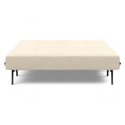 Innovation Living Cubed Full Size Sofa Bed with Chrome legs - 586 Phobos Latte