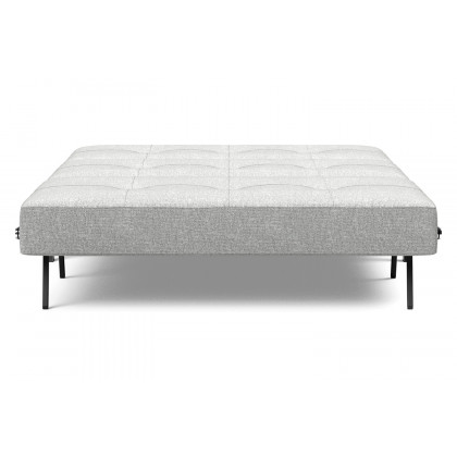 Innovation Living Cubed Full Size Sofa Bed with Chrome legs - 590 Micro Check Gray