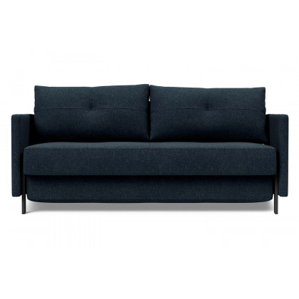 Innovation Living Cubed Queen Size Sofa Bed with Arms - 515 Nist Blue