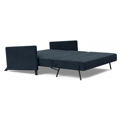 Innovation Living Cubed Queen Size Sofa Bed with Arms - 515 Nist Blue