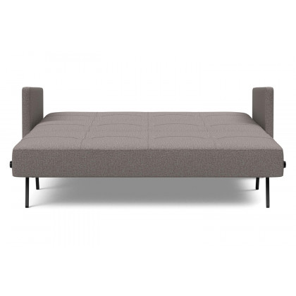 Innovation Living Cubed Queen Size Sofa Bed with Arms - 521 Mixed Dance Gray