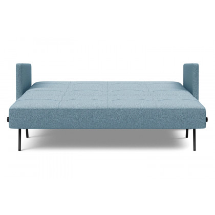 Innovation Living Cubed Queen Size Sofa Bed with Arms - 525 Mixed Dance Light Blue
