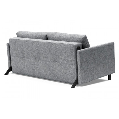 Innovation Living Cubed Queen Size Sofa Bed with Arms - 565 Twist Granite
