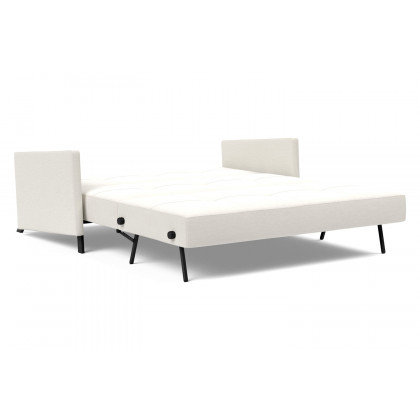 Innovation Living Cubed Queen Size Sofa Bed with Arms - 574 Vivus Dusty Off White
