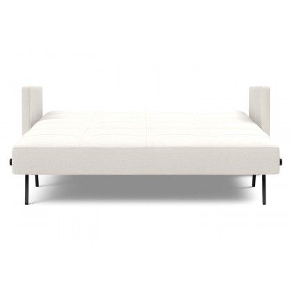 Innovation Living Cubed Queen Size Sofa Bed with Arms - 574 Vivus Dusty Off White