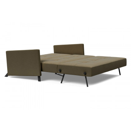 Innovation Living Cubed Queen Size Sofa Bed with Arms - 575 Vivus Dusty Olive