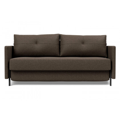 Innovation Living Cubed Queen Size Sofa Bed with Arms - 578 Kenya Taupe