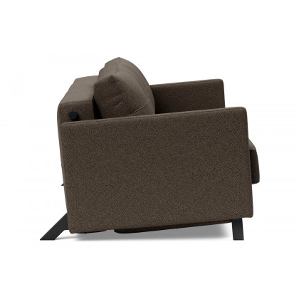 Innovation Living Cubed Queen Size Sofa Bed with Arms - 578 Kenya Taupe