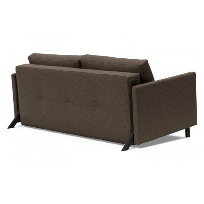 Innovation Living Cubed Queen Size Sofa Bed with Arms - 578 Kenya Taupe