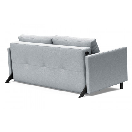 Innovation Living Cubed Queen Size Sofa Bed with Arms - 583 Argus Gray