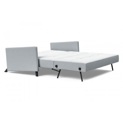 Innovation Living Cubed Queen Size Sofa Bed with Arms - 583 Argus Gray