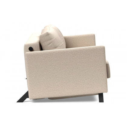 Innovation Living Cubed Queen Size Sofa Bed with Arms - 584 Argus Natural