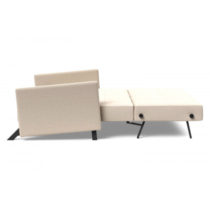 Innovation Living Cubed Queen Size Sofa Bed with Arms - 584 Argus Natural