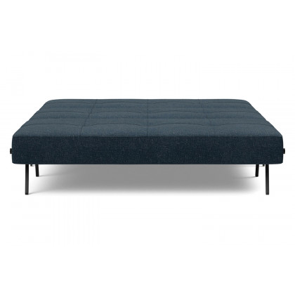 Innovation Living Cubed Queen Size Sofa Bed with Alu Legs - 515 Nist Blue
