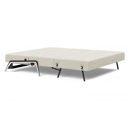 Innovation Living Cubed Queen Size Sofa Bed with Alu Legs - 527 Mixed Dance Natural