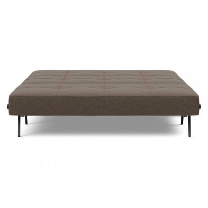 Innovation Living Cubed Queen Size Sofa Bed with Dark Wood Legs - 578 Kenya Taupe