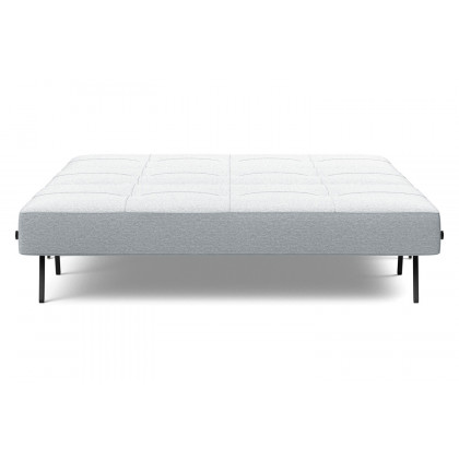 Innovation Living Cubed Queen Size Sofa Bed with Alu Legs - 583 Argus Gray