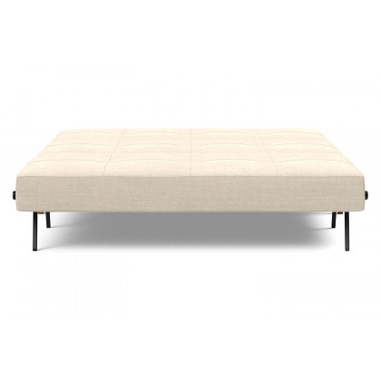 Innovation Living Cubed Queen Size Sofa Bed with Dark Wood Legs - 586 Phobos Latte