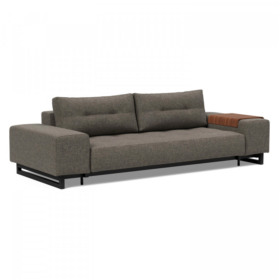 Innovation Living Grand D.E.L Sofa Bed - 216 Flashtex Dark Gray