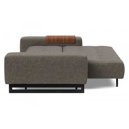 Innovation Living Grand D.E.L Sofa Bed - 216 Flashtex Dark Gray
