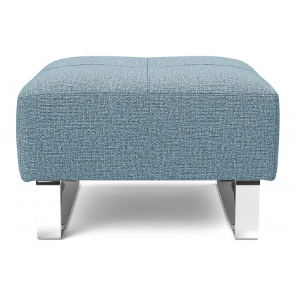 Innovation Living Supremax/Cassius D.E.L. ottoman - 525 Mixed Dance Light Blue