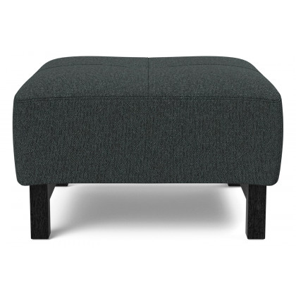 Innovation Living Grand D.E.L. Ottoman - 534 Bouclé Black Raven