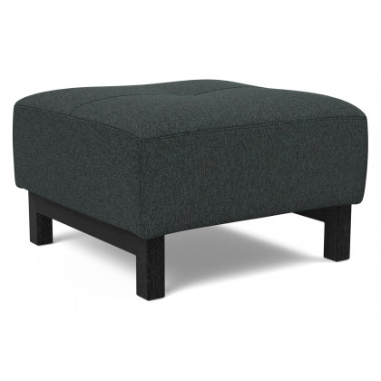 Innovation Living Grand D.E.L. Ottoman - 534 Bouclé Black Raven