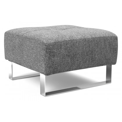 Innovation Living Supremax/Cassius D.E.L. ottoman - 563 Twist Charcoal