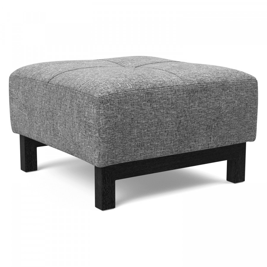 Innovation Living Grand D.E.L. Ottoman - 563 Twist Charcoal